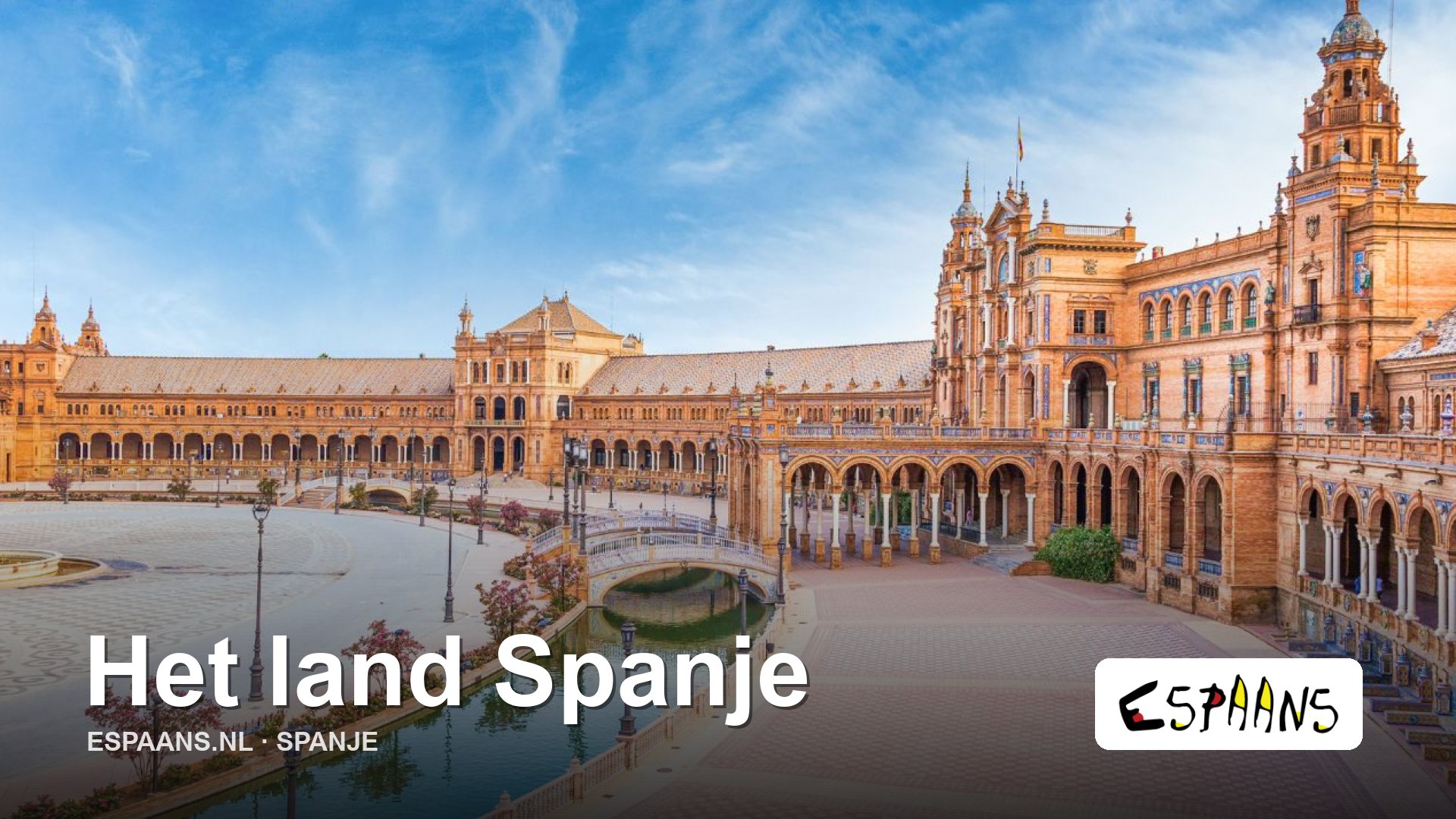 Plaza de España in Sevilla