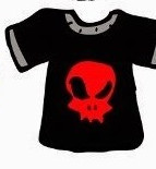 Een zwart T-shirt