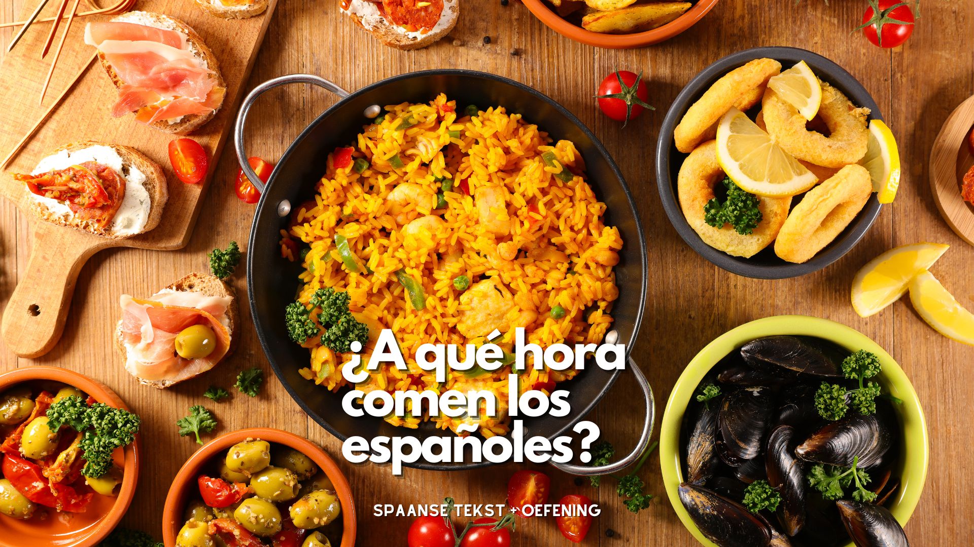 ¿A qué hora comen los españoles?